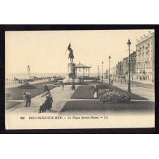ESTATUA DE SAN MARTIN RARA TARJETA POSTAL ANTIGUA DE FRANCIA